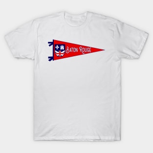 Baton Rouge Flag Pennant T-Shirt